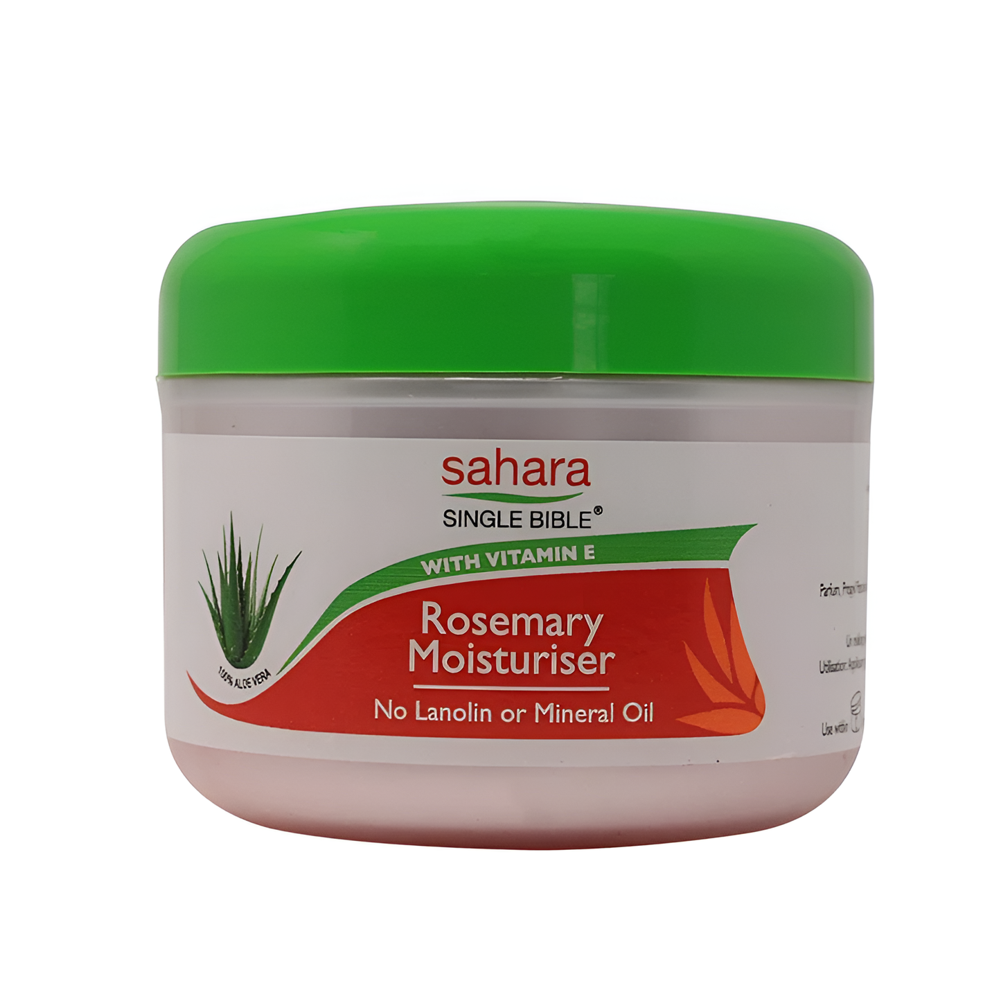 Sahara Single Bible Rosemary Moisturiser (200ml)