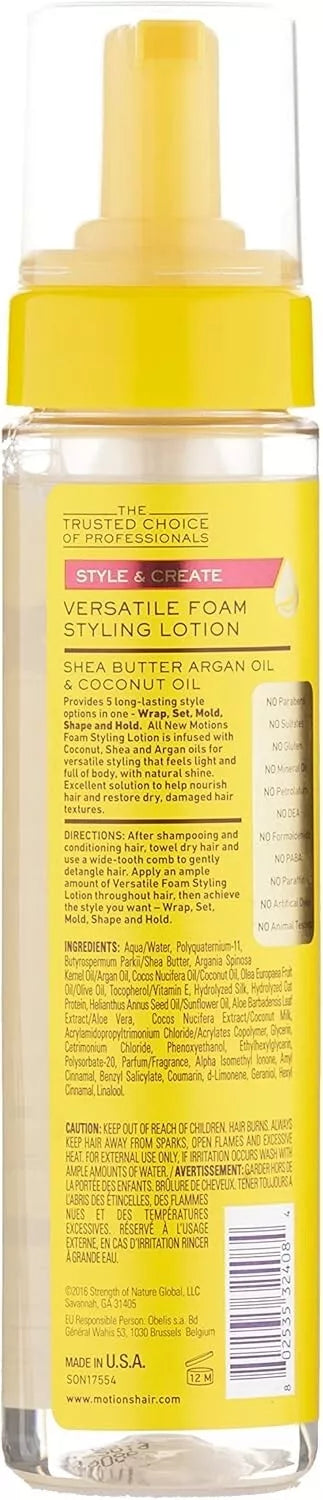 Motions Versatile Foam Styling Lotion.