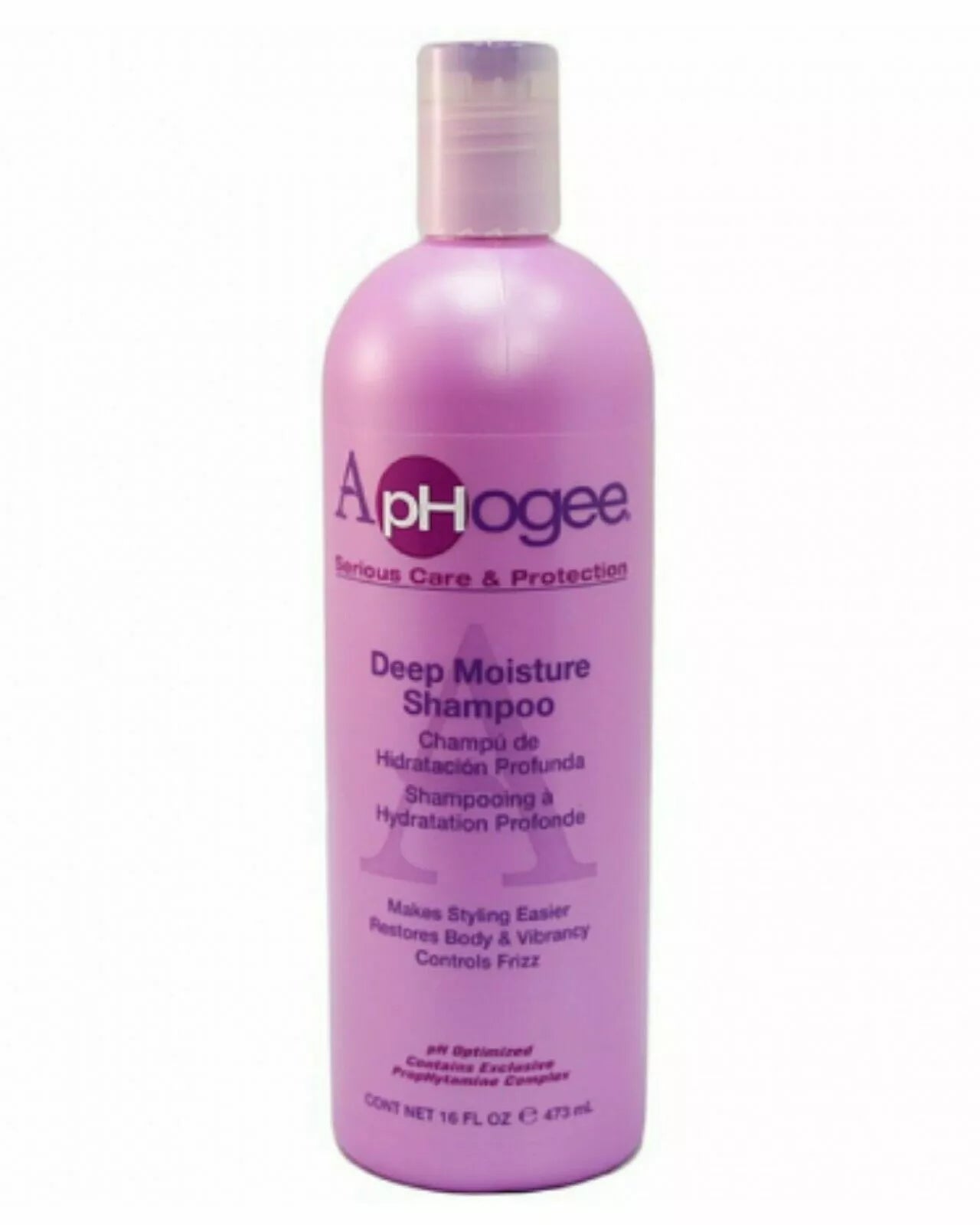 ApHogee Deep Moisture Shampoo - Serious Care & Protection