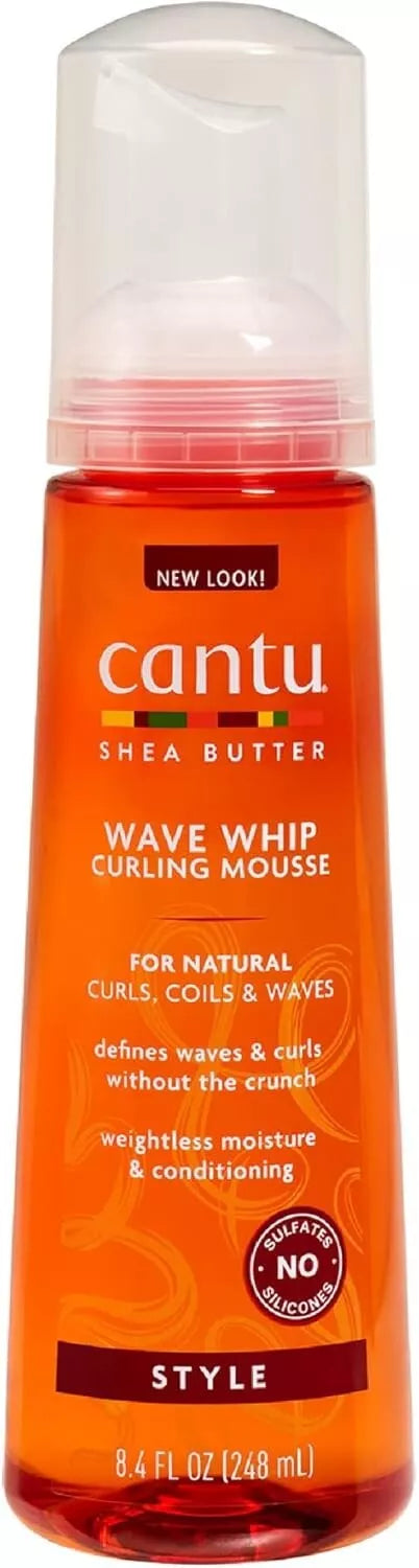 Cantu Wave Whip Curling Mousse 248ml