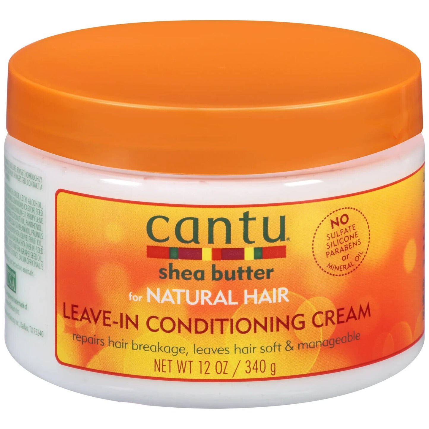 Cantu for Natural Hair Leave-In Conditioning Cream 12 oz/340g